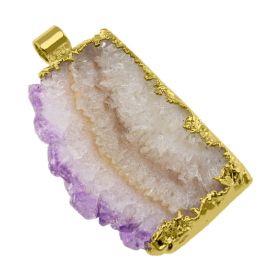 Amethyst Druse Pendant