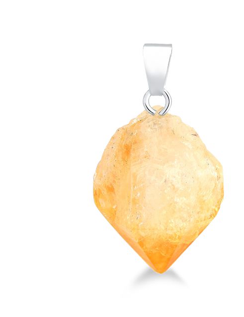 Citrine Rough Pendant