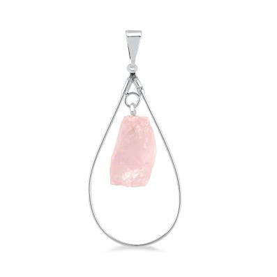 Rough Hanging Crystal Pendant