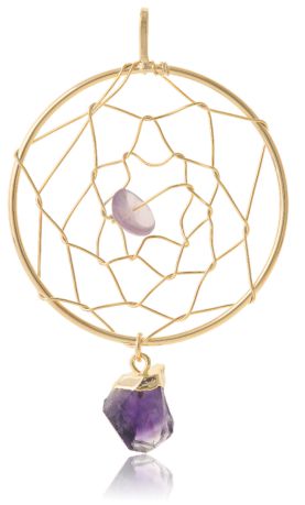 Crystal net Pendant