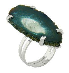 Agate Slice Ring