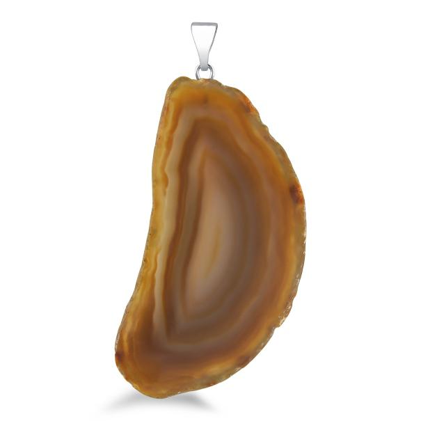 Agate Slice Pendant