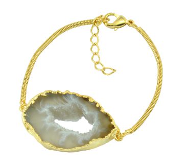 Natural Geode Bracelet