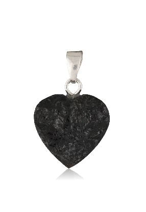 Tourmaline Heart druse Pendant