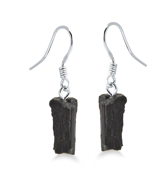 Black Tourmaline Earring