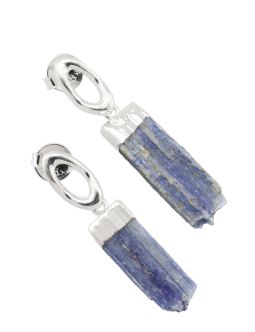 Selenite or Cianite Earring