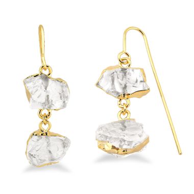 Double Crystal Earring