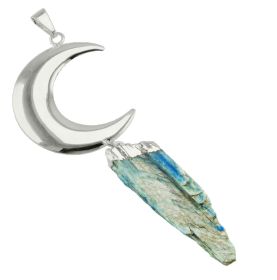 Moon - Druse Pendant