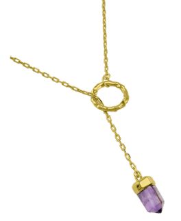 Crystal Point end Necklace