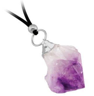 Rough Crystal end Necklace