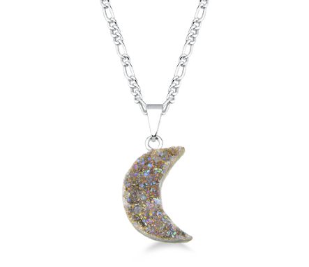 Moon Metallized Necklace