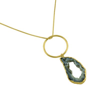 Natural Geode Necklace