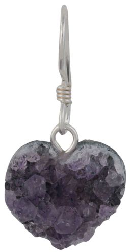 Amethyst Druse Earring